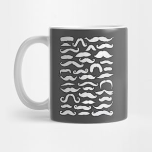 Moustaches Collage Mug